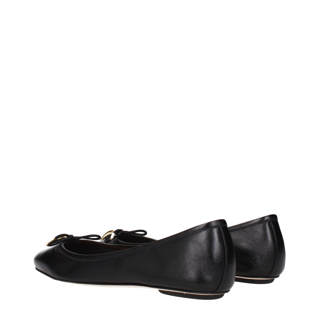 Chloé Schwarze Ballerinas aus Leder