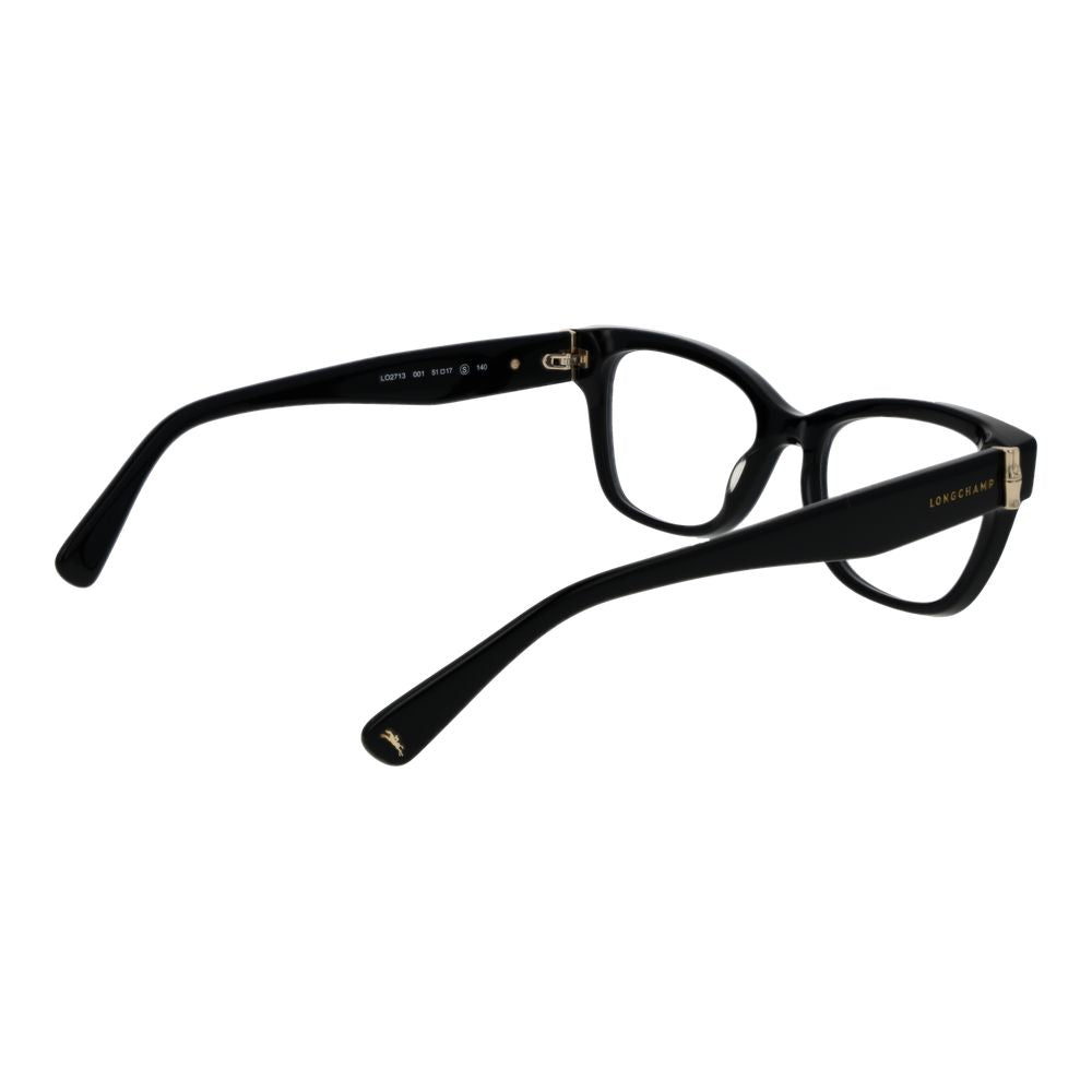 Longchamp Schwarze Brille aus Acetat (Gestell)