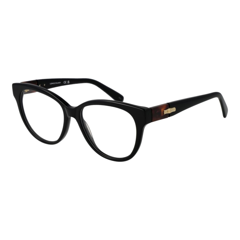 Longchamp Schwarze Brille aus Acetat (Gestell)