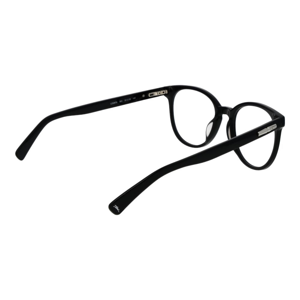 Longchamp Black Cellulose Acetate Glasses (Frame)