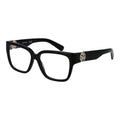 Longchamp Schwarze Acetat-Brille (Gestell)