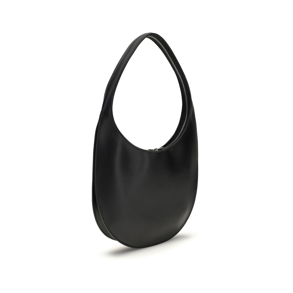 Coperni Schwarze Kalbshaut Bos Taurus Schultertasche
