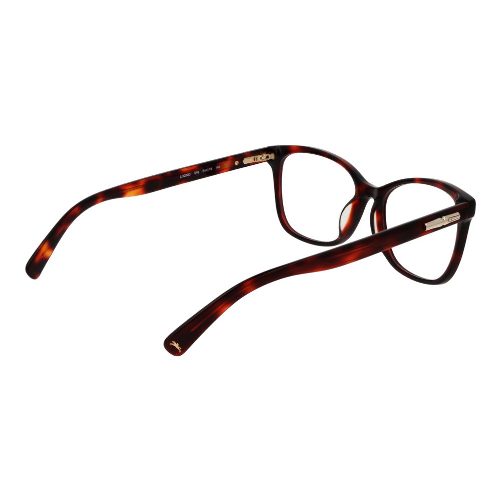 Longchamp Red Cellulose Acetate Eyeglass Frames