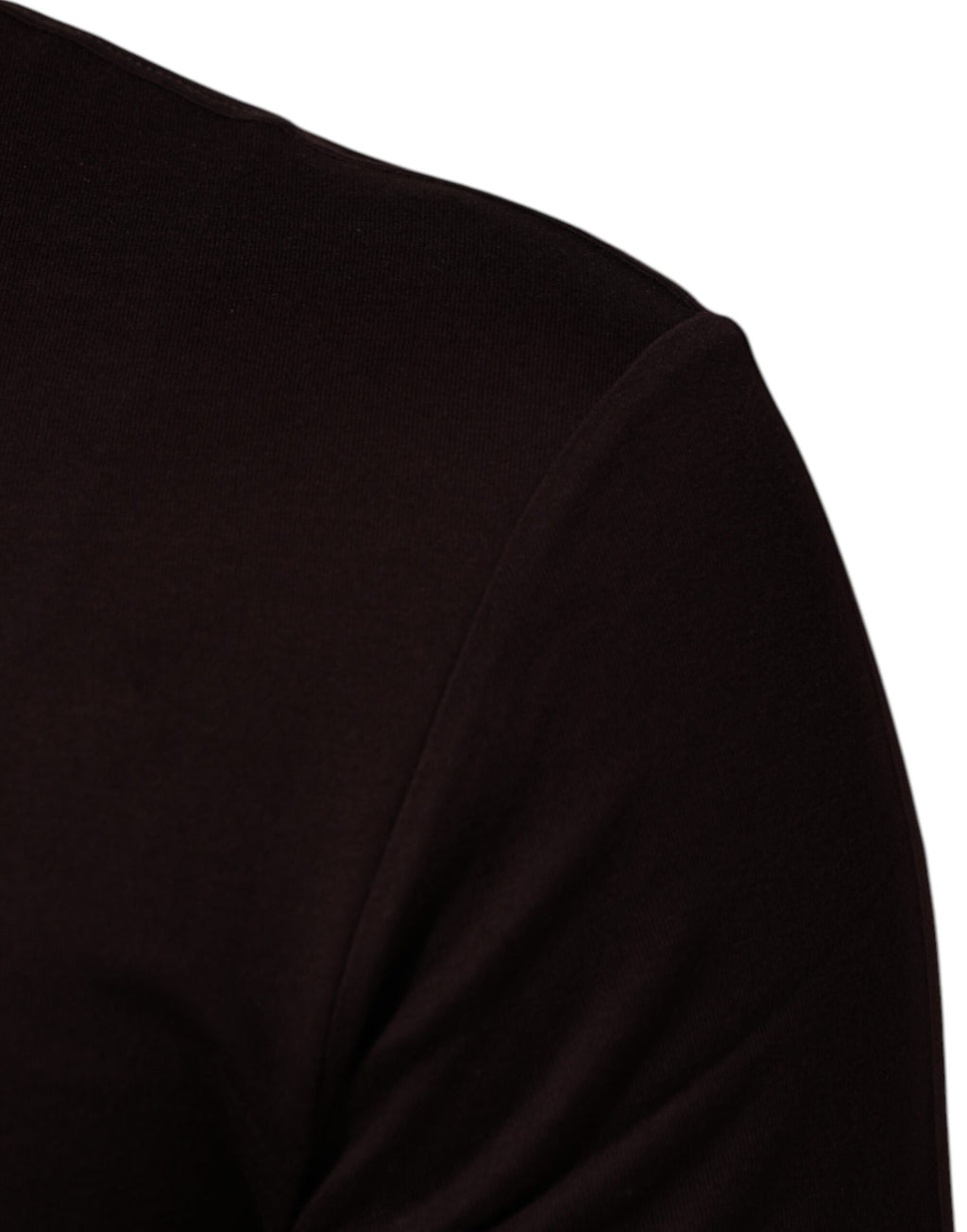 Dolce & Gabbana Brown Logo Plaque Cotton Crewneck T-Shirt