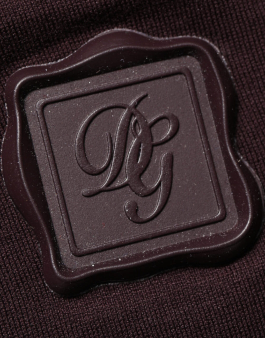 Dolce & Gabbana Brown Logo Plaque Cotton Crewneck T-Shirt