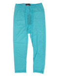 Dolce & Gabbana Hellblaue Logo-Spitze Enge Midi-Hose Unterwäsche