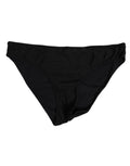 Dolce & Gabbana Black Nylon Stretch Briefs Women's Underwear