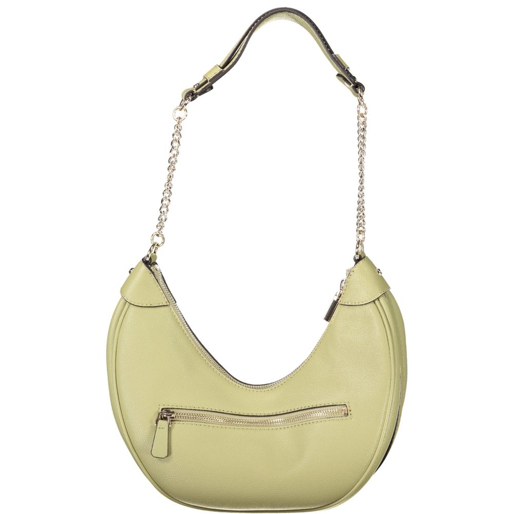 Guess Jeans Grüne Polyethylen-Handtasche