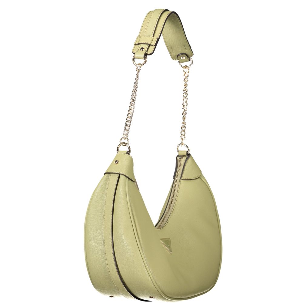 Guess Jeans Grüne Polyethylen-Handtasche