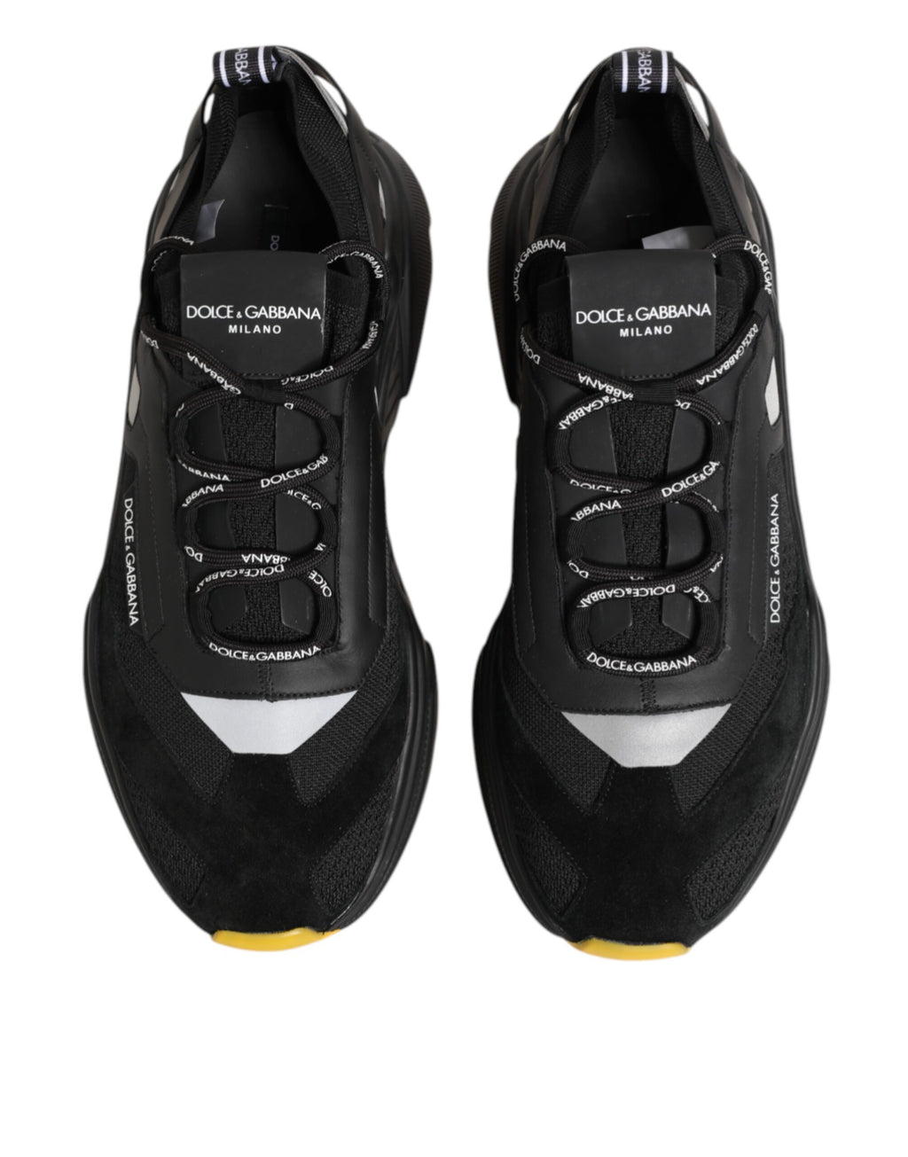 Dolce & Gabbana Schwarz Daymaster Low Top Männer Turnschuhe Schuhe
