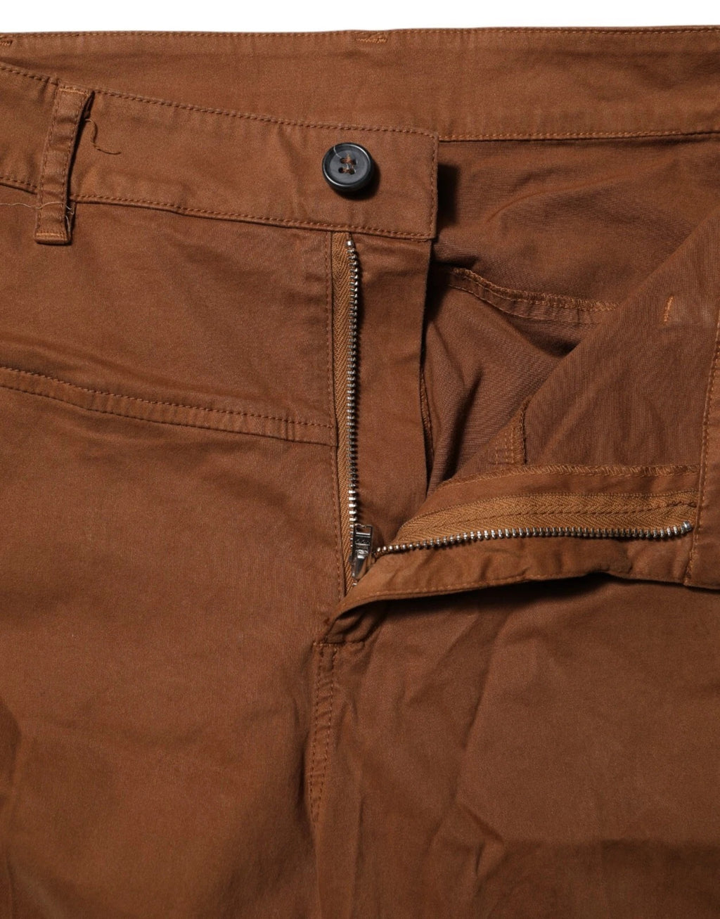 Aniye By Braune Hose mit hoher Taille und ausgestelltem Schnitt