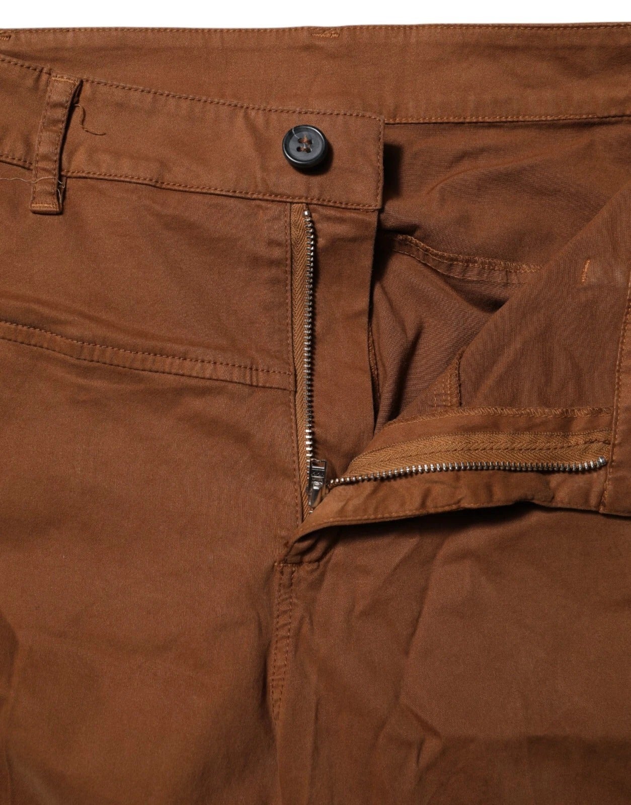 Aniye By Braune Hose mit hoher Taille und ausgestelltem Schnitt