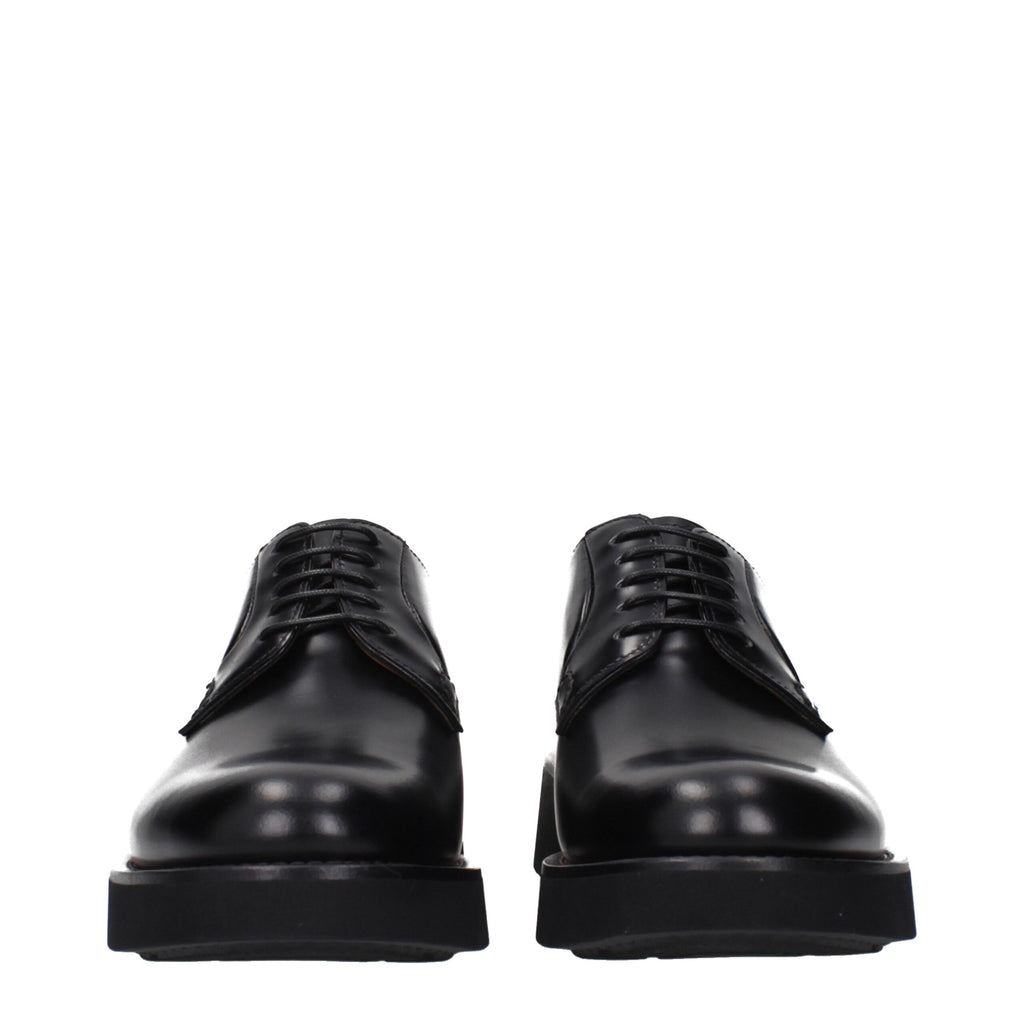 Church's Schwarze Oxford- und Derby-Schuhe aus Leder