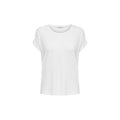 Only white polyester T-shirt