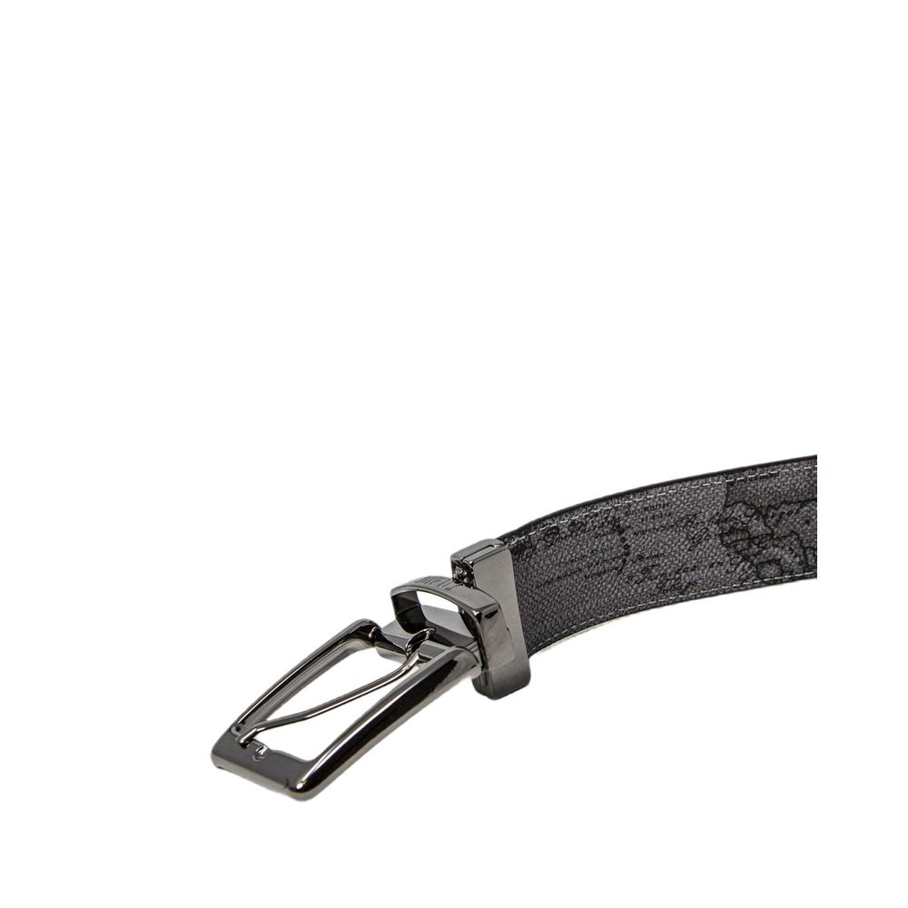 Alviero Martini Prima Classe Schwarzer Ledergürtel