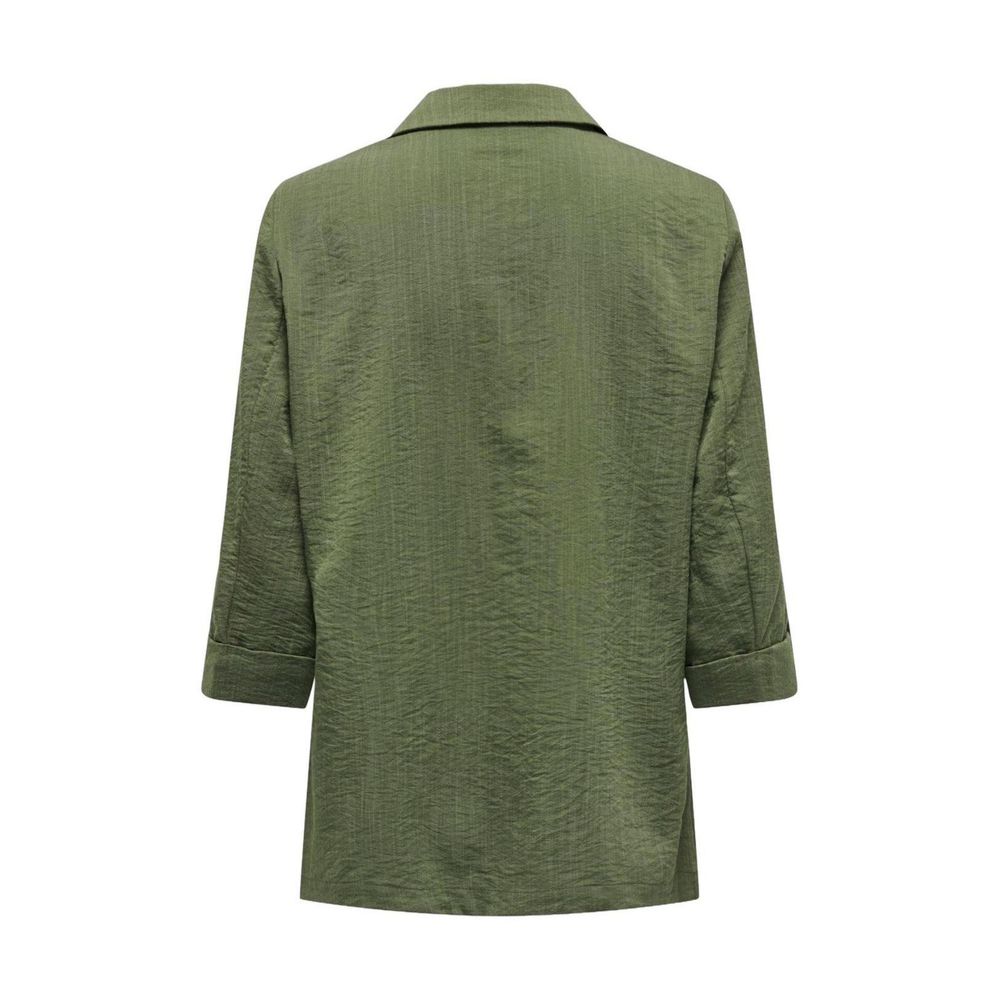 Only Grüner Viskose-Blazer
