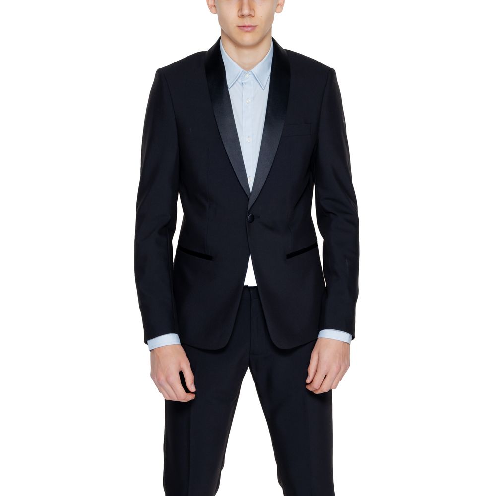 Antony Morato Schwarzer Blazer aus Polyester