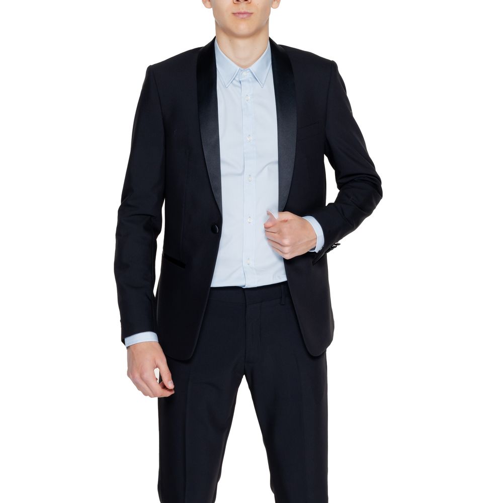 Antony Morato Schwarzer Blazer aus Polyester