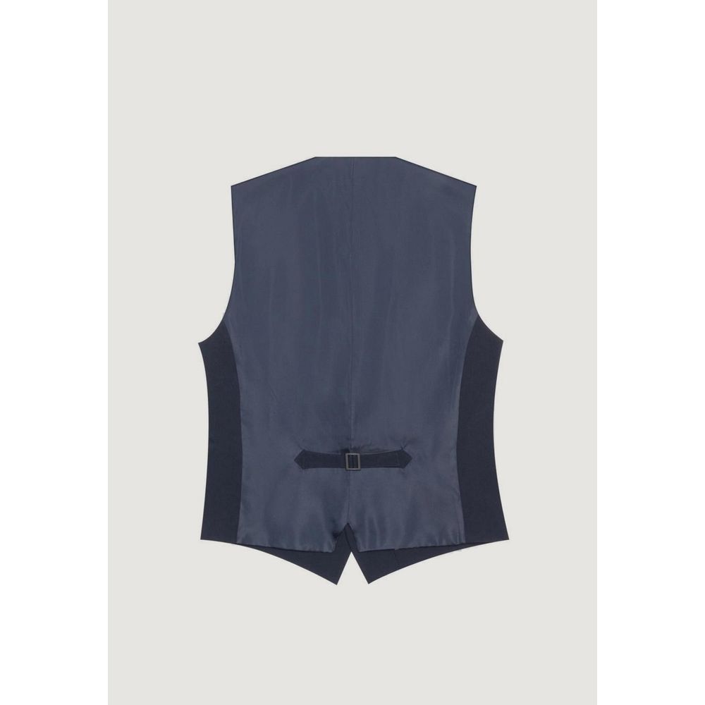 Antony Morato Blaue Polyesterweste