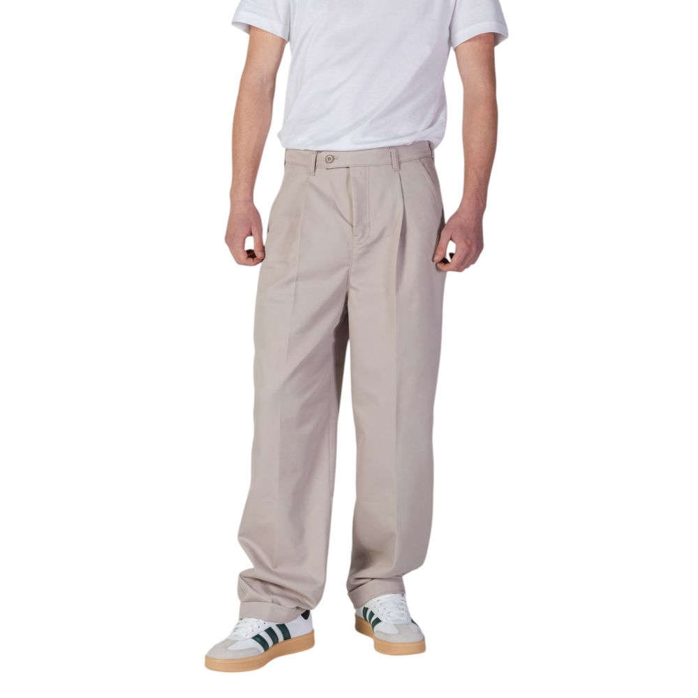 Calvin Klein Jeans Beige Recycled Polyester Pants