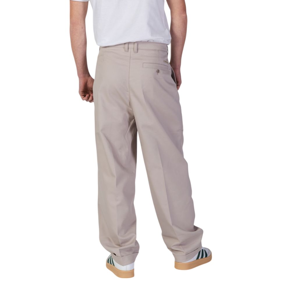 Calvin Klein Jeans Beige Recycled Polyester Pants