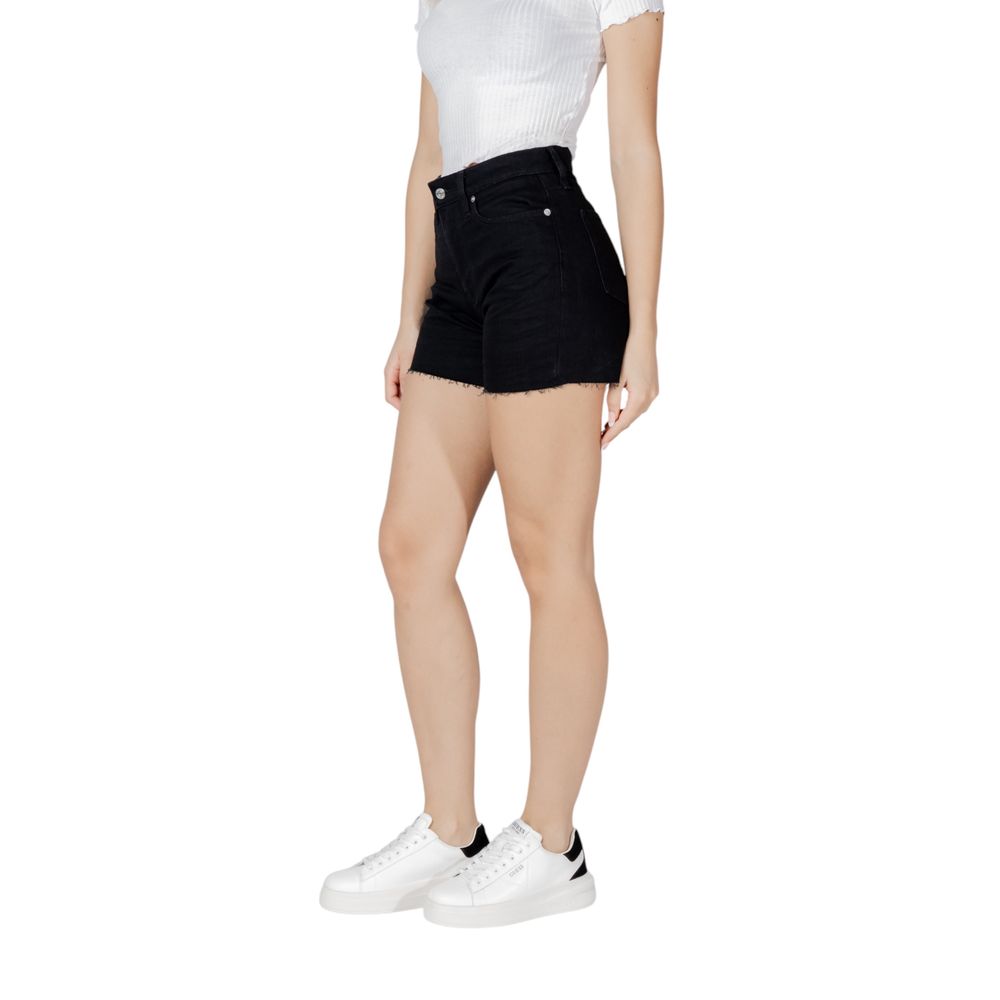Calvin Klein Jeans Schwarze Baumwollshorts