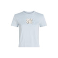 Calvin Klein Jeans Blue T-Shirt made of Recycled Cotton