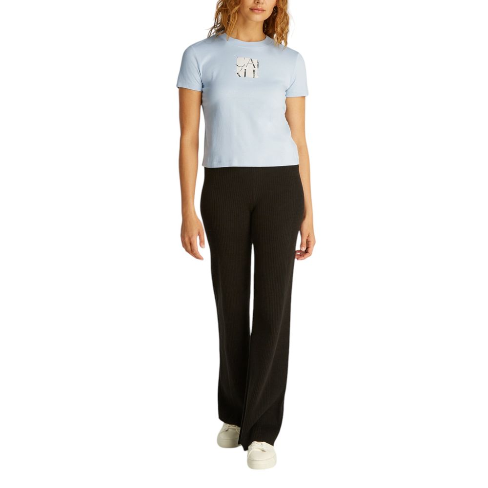 Calvin Klein Jeans Blue T-Shirt made of Recycled Cotton