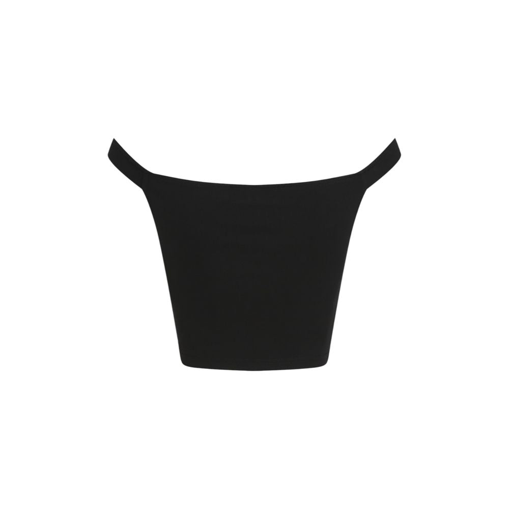 Calvin Klein Jeans Schwarzes Viskose-Top