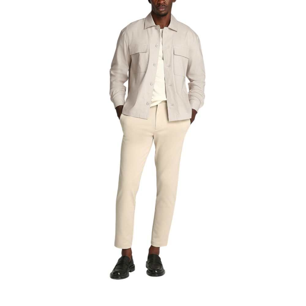 Calvin Klein Beige Lyocell Shirt