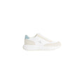 Calvin Klein Jeans Cremefarbene Leder-Sneaker