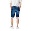 Antony Morato Blaue Baumwoll-Bermudashorts