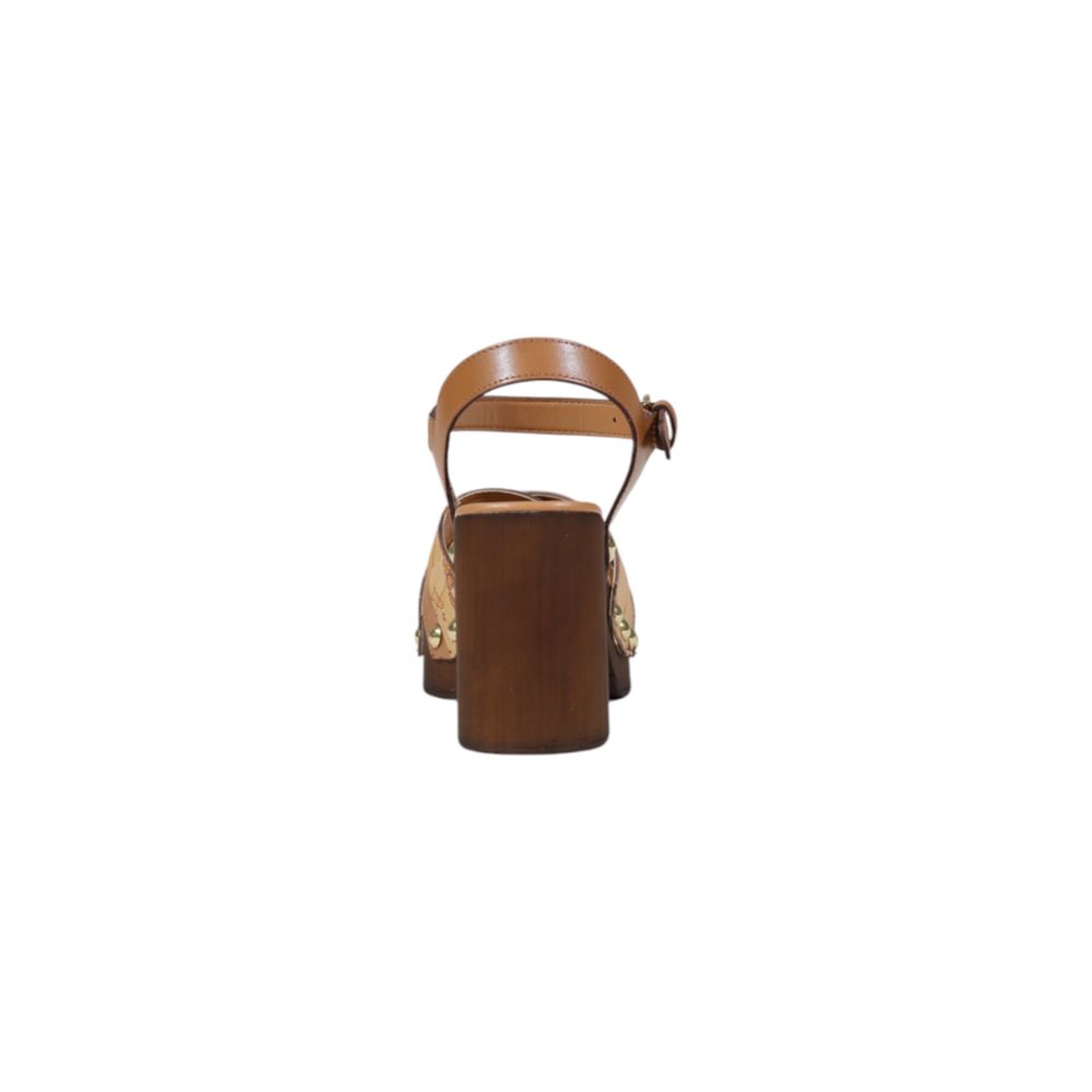 Alviero Martini Prima Classe Beige Ledersandale