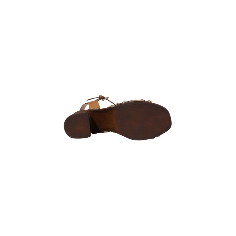 Alviero Martini Prima Classe Beige Ledersandale