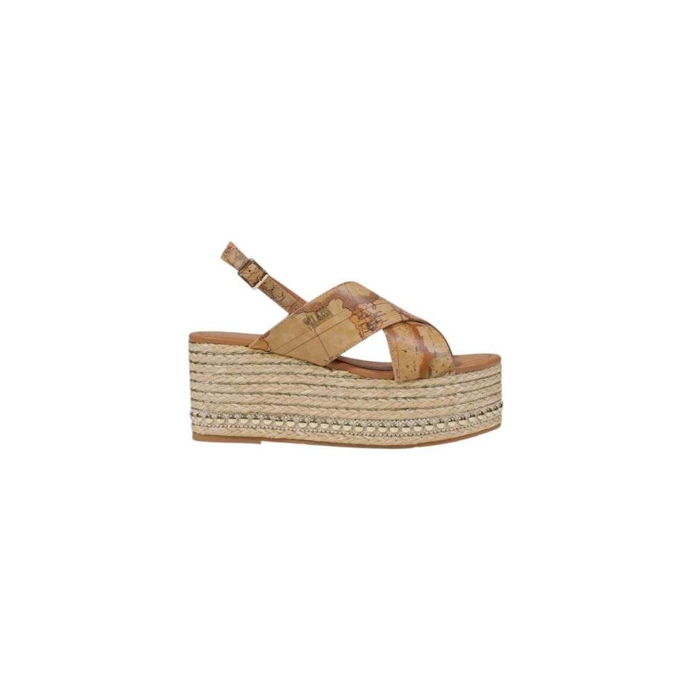 Alviero Martini Prima Classe Beige Polyethylen-Sandale