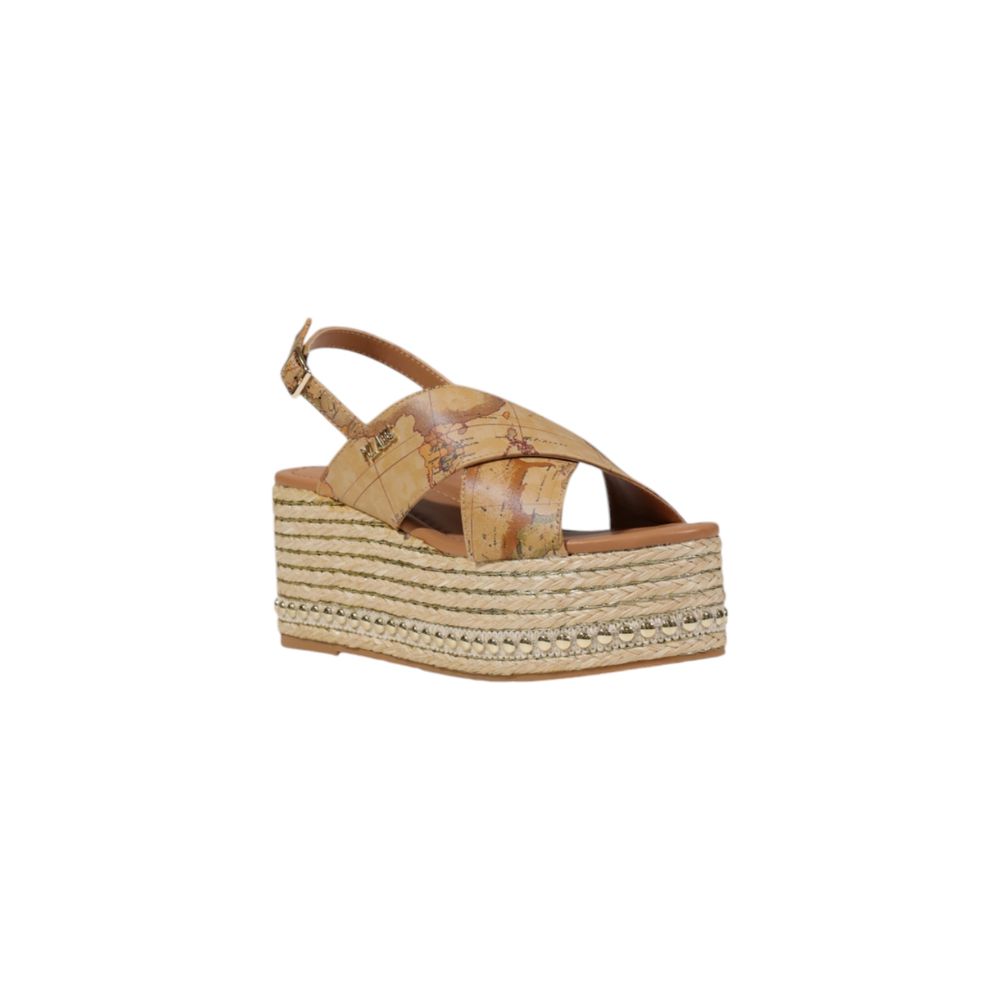 Alviero Martini Prima Classe Beige Polyethylen-Sandale