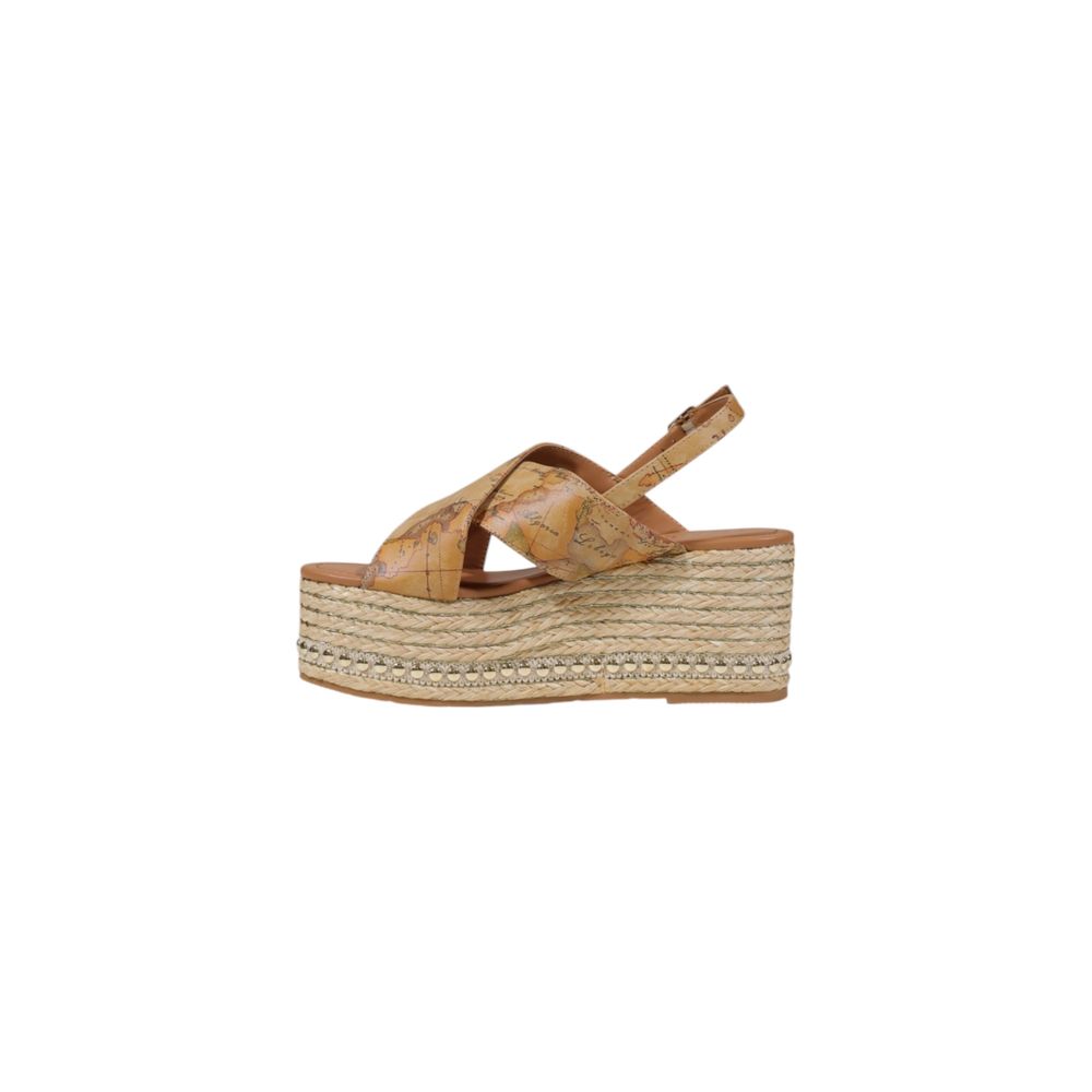 Alviero Martini Prima Classe Beige Polyethylen-Sandale