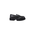 Armani Exchange Schwarze Leder-Plateau-Pumps