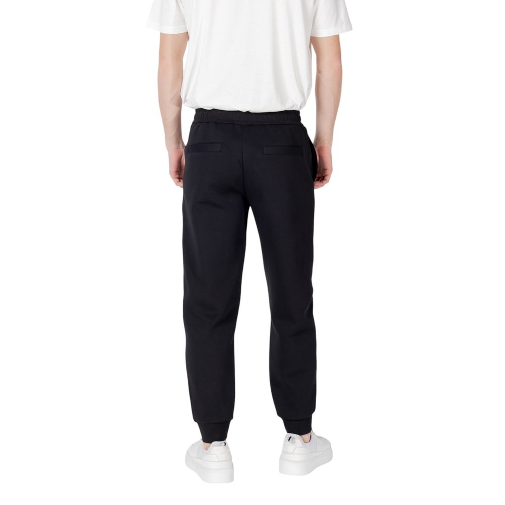 Armani Exchange Schwarze Baumwoll-Jogginghose (Trainingshose)