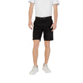 Hugo Boss Schwarze Baumwoll-Bermudashorts