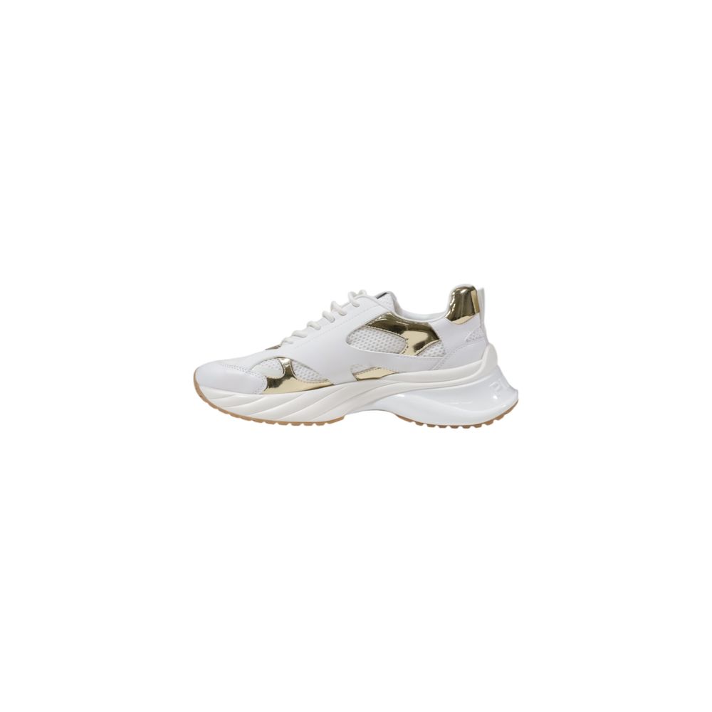 PINKO Weiße Chunky-Sneaker aus Leder