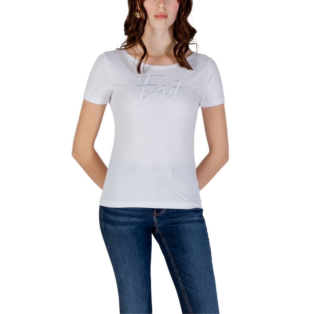EA7 Emporio Armani white cotton T-shirt