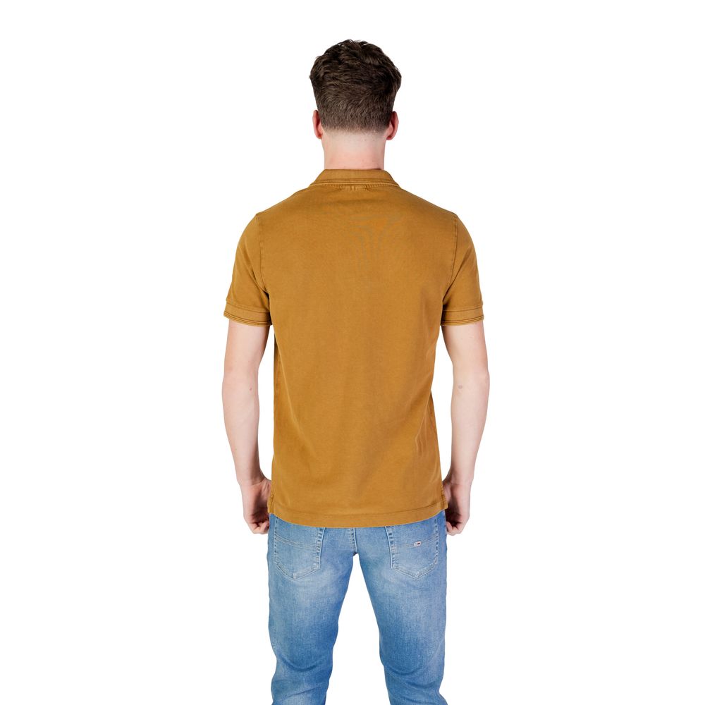 Replay Poloshirt aus Baumwolle in Bronze