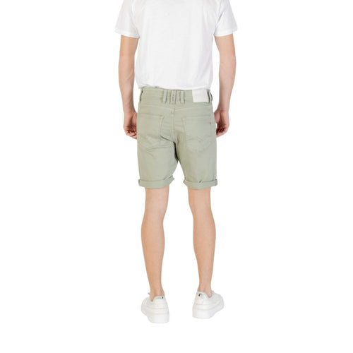 Replay Zweifarbige Baumwoll-Bermudashorts