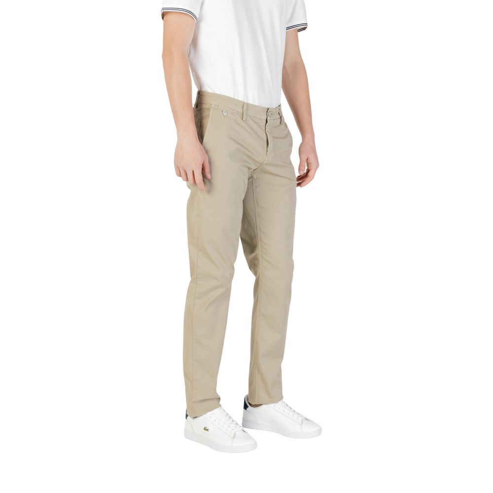 Replay Green Cotton Chinos