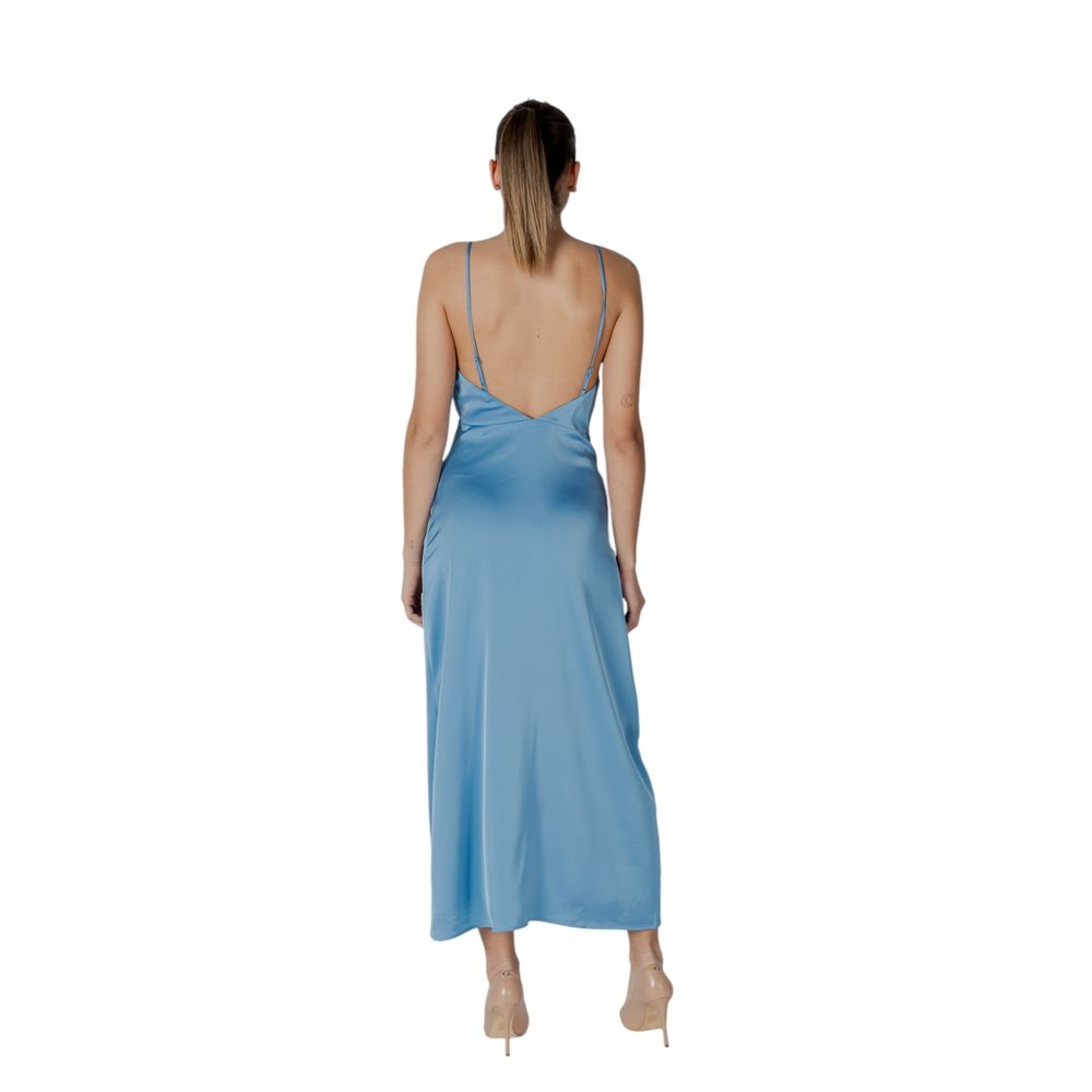Vila Clothes Türkis Polyester Lang