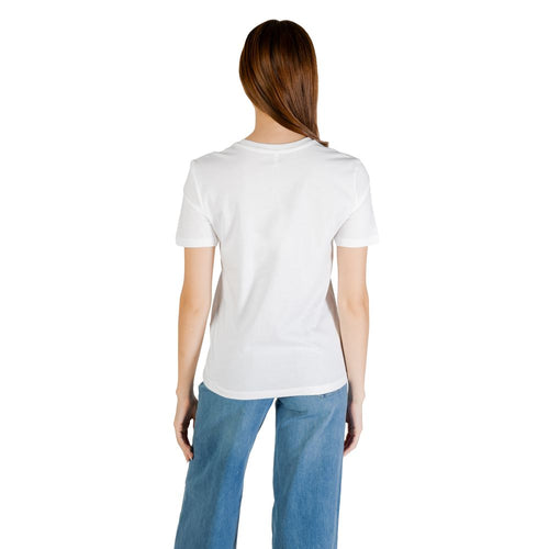 Only Blaues Bio-Baumwoll-T-Shirt
