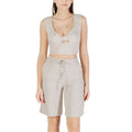 Only Beigefarbenes Viskose-Top