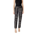 Jacqueline De Yong Schwarze Viskose-Hose
