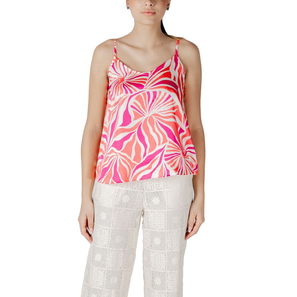 Only Tanktops aus recyceltem Polyester in Multicolor